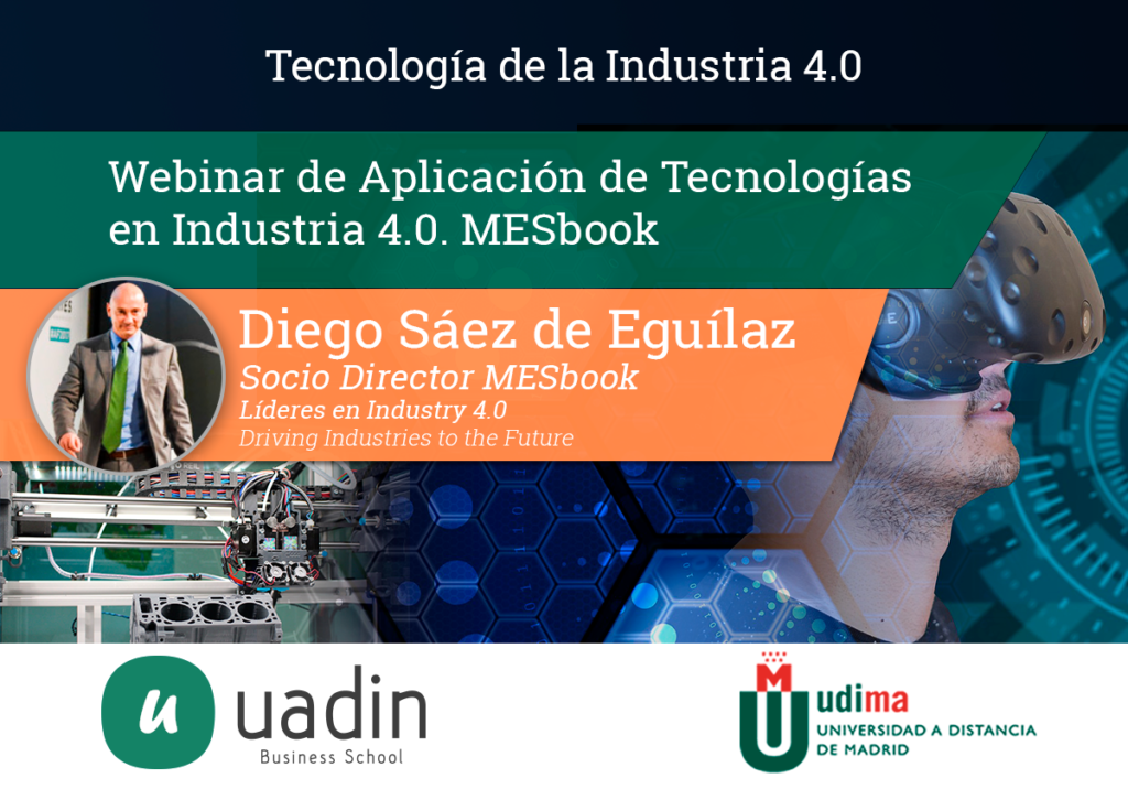 Diego Saez - Aplicación de tecnologías en Industria 4.0. MESbook | UADIN Business School